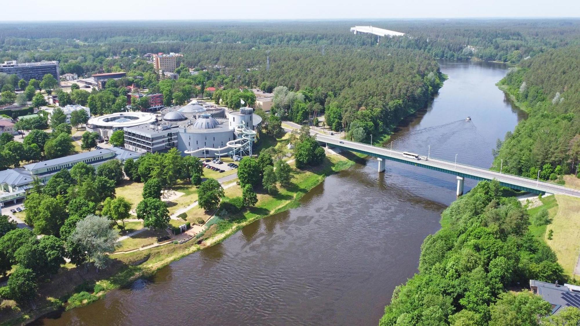 Druskininku Slaitas Druskininkai Buitenkant foto